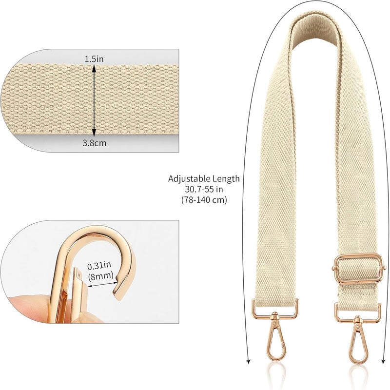 Hamdecro Store Wide Purse Strap Replacement Crossbody Shoulder Bag, Universal Adjustable Straps for Bags - Image 4